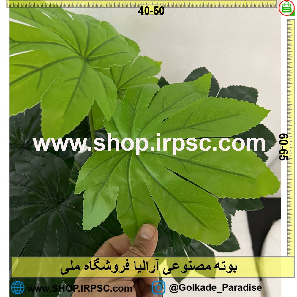 عکس بوته مصنوعی آرالیا کدIRPSC096 