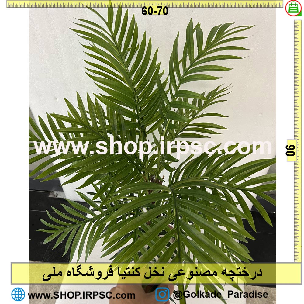 عکس درختچه مصنوعی نخل کنتیا کدIRPSC108 