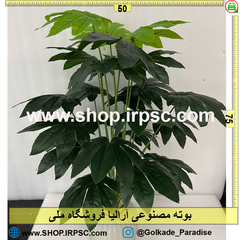 خرید بوته مصنوعی آرالیا کدIRPSC102 