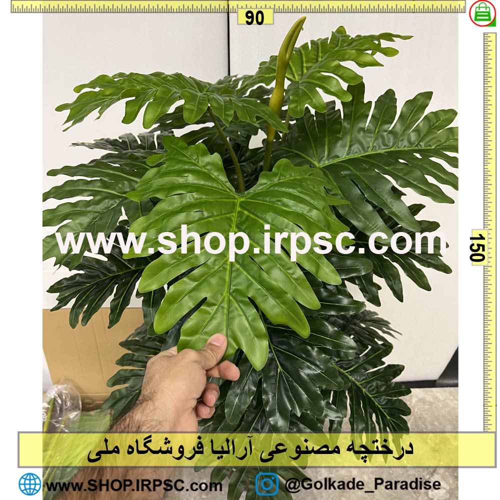 عکس درختچه مصنوعی آرالیا کدIRPSC118 