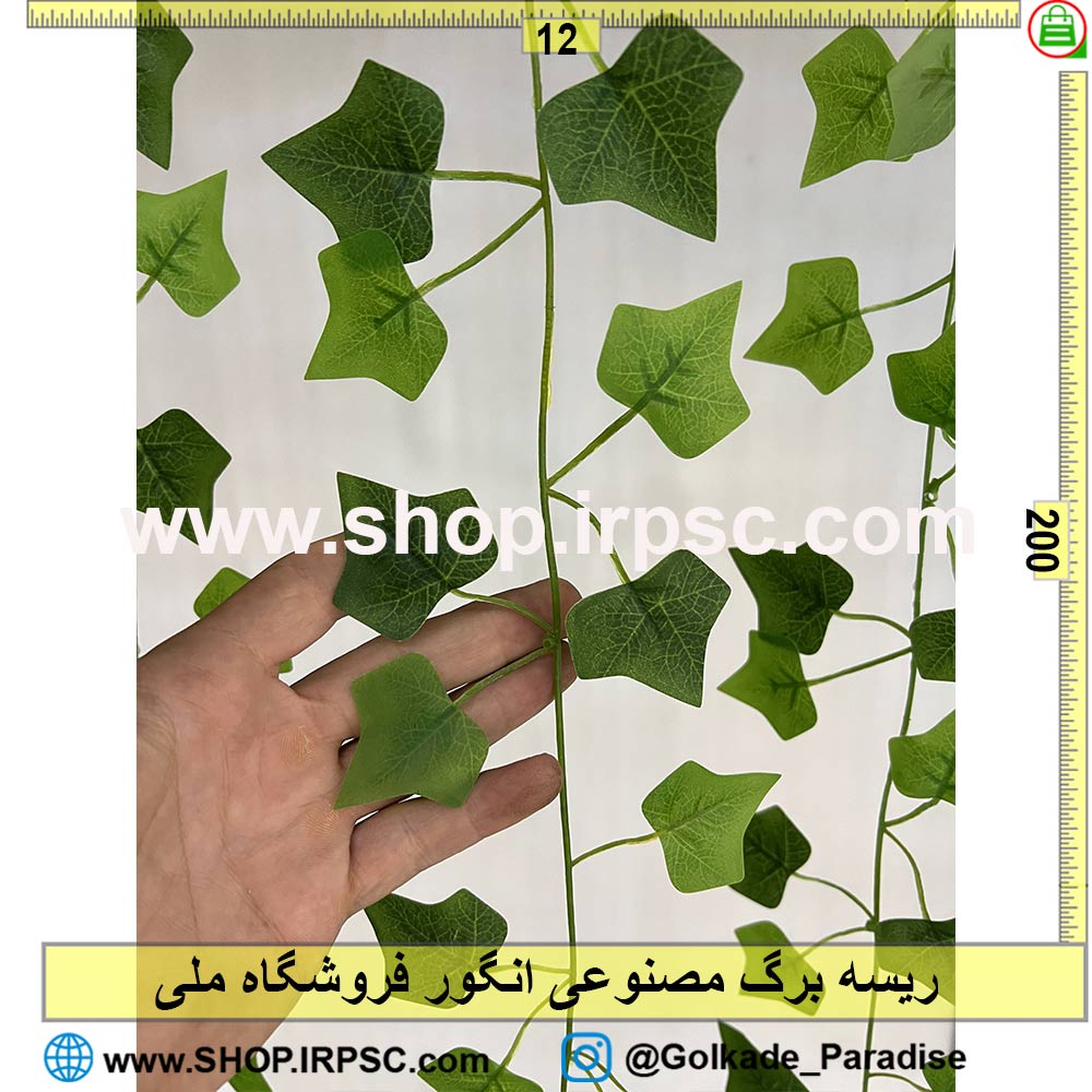 عکس ریسه برگ مصنوعی انگور کدIRPSC026 